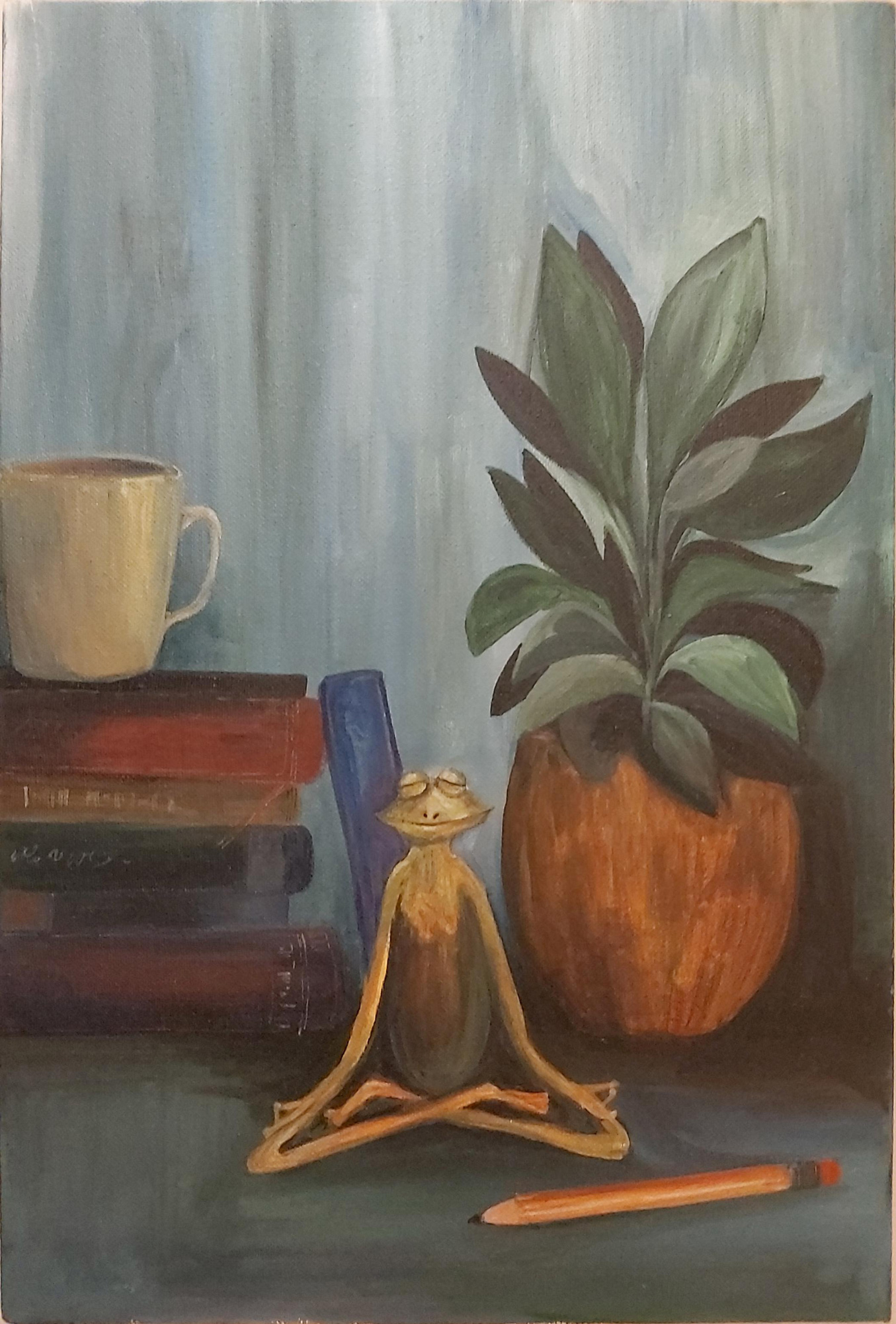 The frog that got out