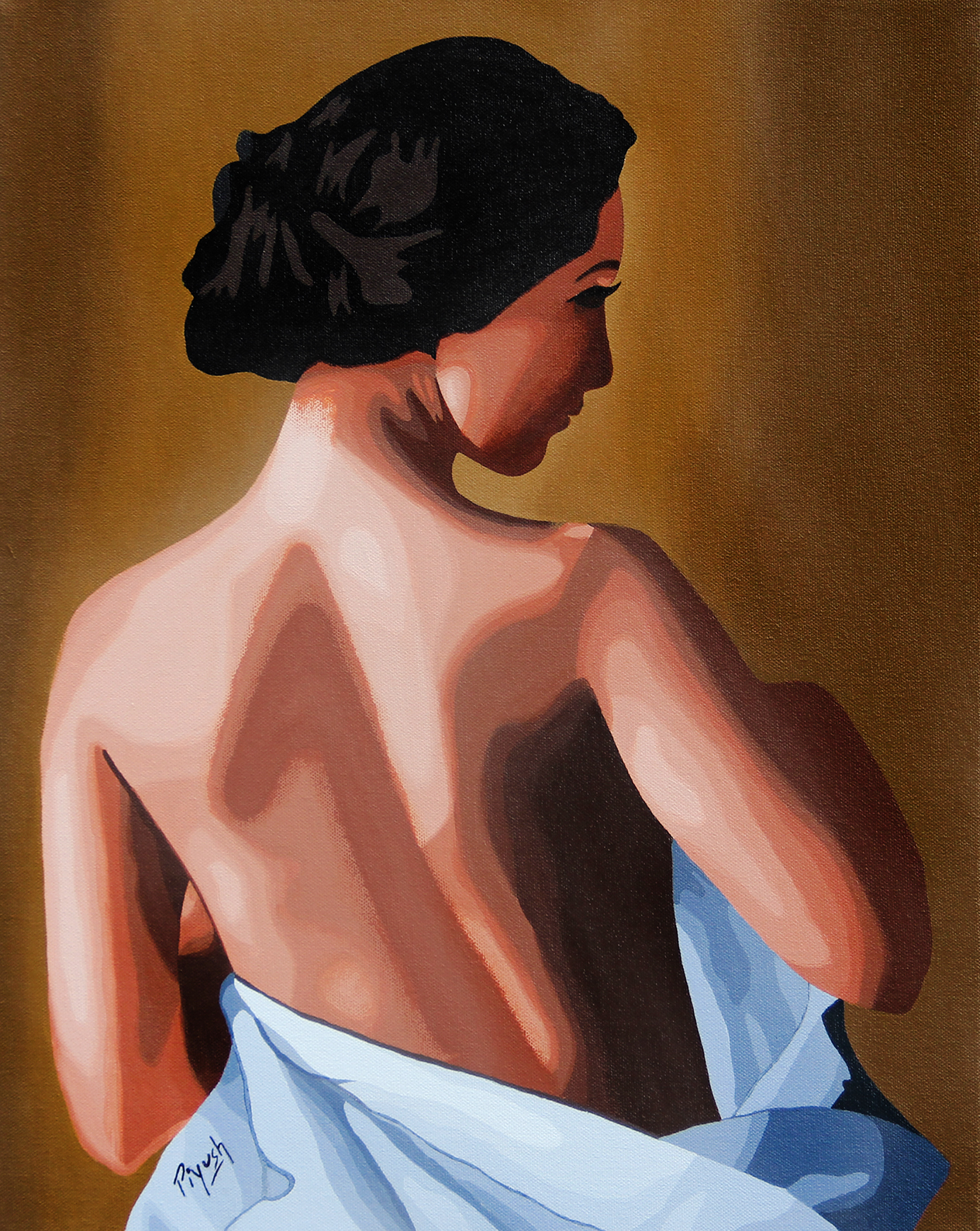Draped