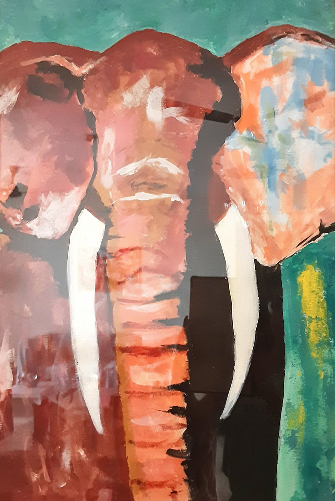 Abstract Elephant